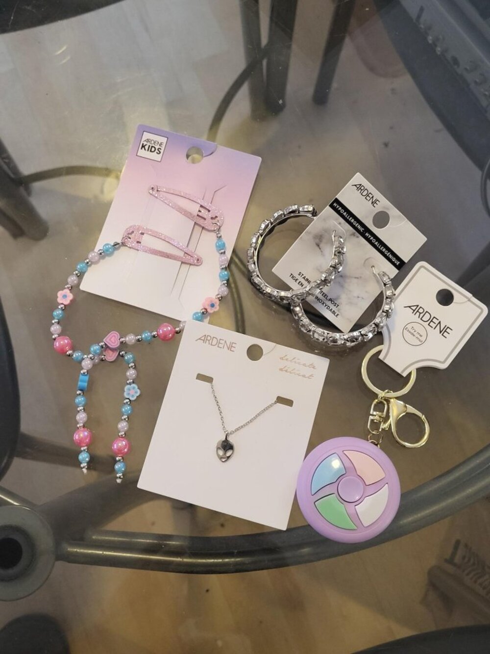 Bundle NEW Ardene cosmetic fashion jewelry